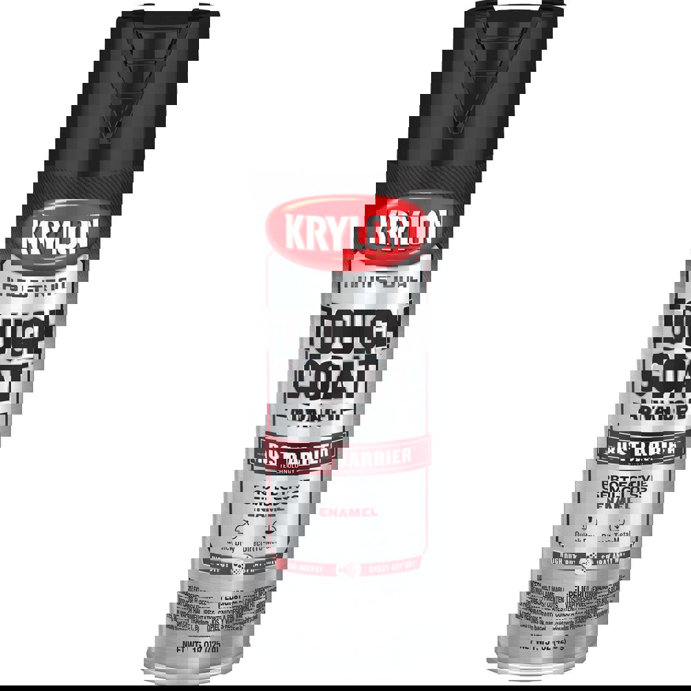 Spray Paints; Product Type: Rust-Preventive Acrylic Alkyd Enamel ; Type: Acrylic Alkyd Enamel Spray Paint ; Color: Black ; Finish: Semi-Gloss ; Color Family: Black ; Container Size (oz.): 15.000